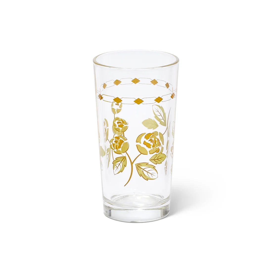 WINE GLASS YELLOW (8.45OZ)