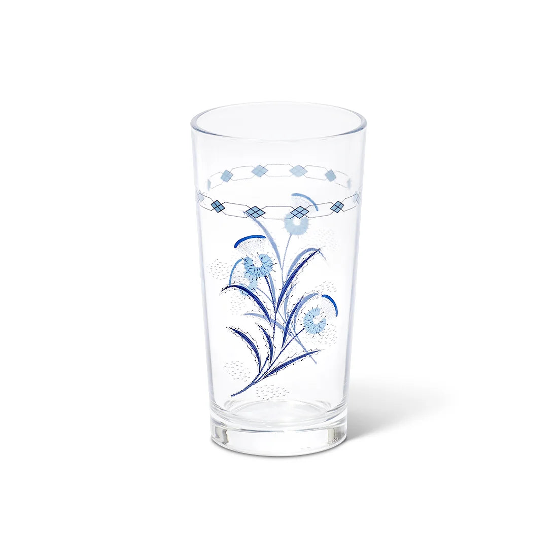 WINE GLASS BLUE (8.45OZ)