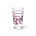 WINE GLASS PINK (8.45OZ)