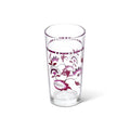 WINE GLASS PINK (8.45OZ)