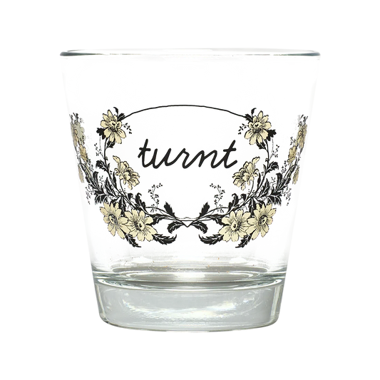 Influence - Turnt Tumbler decorative glassware, with a crisp silhouette and decorative details that stand out on the table; versatile for water, cocktails, juice, or building a more expressive glassware mix. Primary product view highlights the overall design and proportions.