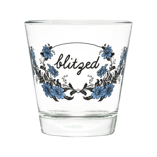 Influence - Blitzed Tumbler decorative glassware, with a crisp silhouette and decorative details that stand out on the table; versatile for water, cocktails, juice, or building a more expressive glassware mix. Primary product view highlights the overall design and proportions.