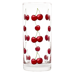 CHERRIES HIGHBALL GLASS (12.3OZ)