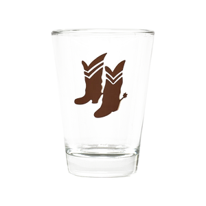 COWBOY BOOTS SHOT GLASS (2.09OZ)