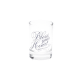 Bless Your Heart Shot Glass compact glassware, with a crisp silhouette and decorative details that stand out on the table; a playful, space-saving piece for shots, tasting pours, or bar-cart display. Alternate product view shows more of the shape, finish, and design details.