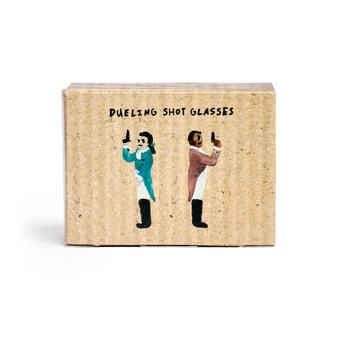 HAMILTON - DUELING SHOT GLASS SET - BOXED (1.85OZ)