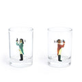 HAMILTON - DUELING SHOT GLASS SET - BOXED (1.85OZ)
