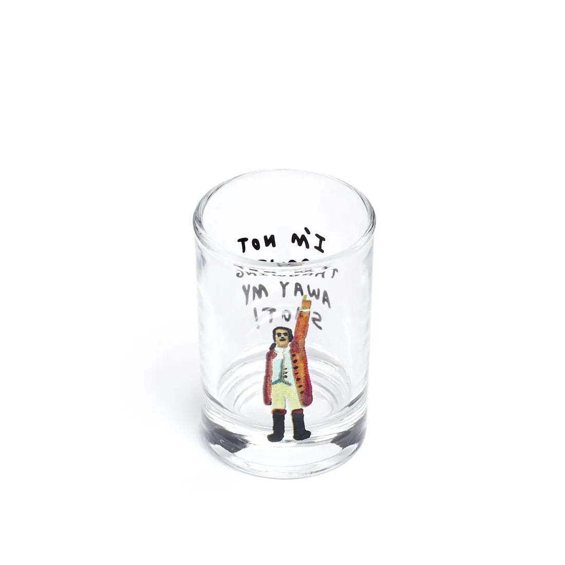 HAMILTON - NOT THROWING AWAY MY SHOT- SHOT GLASS (1.85OZ)