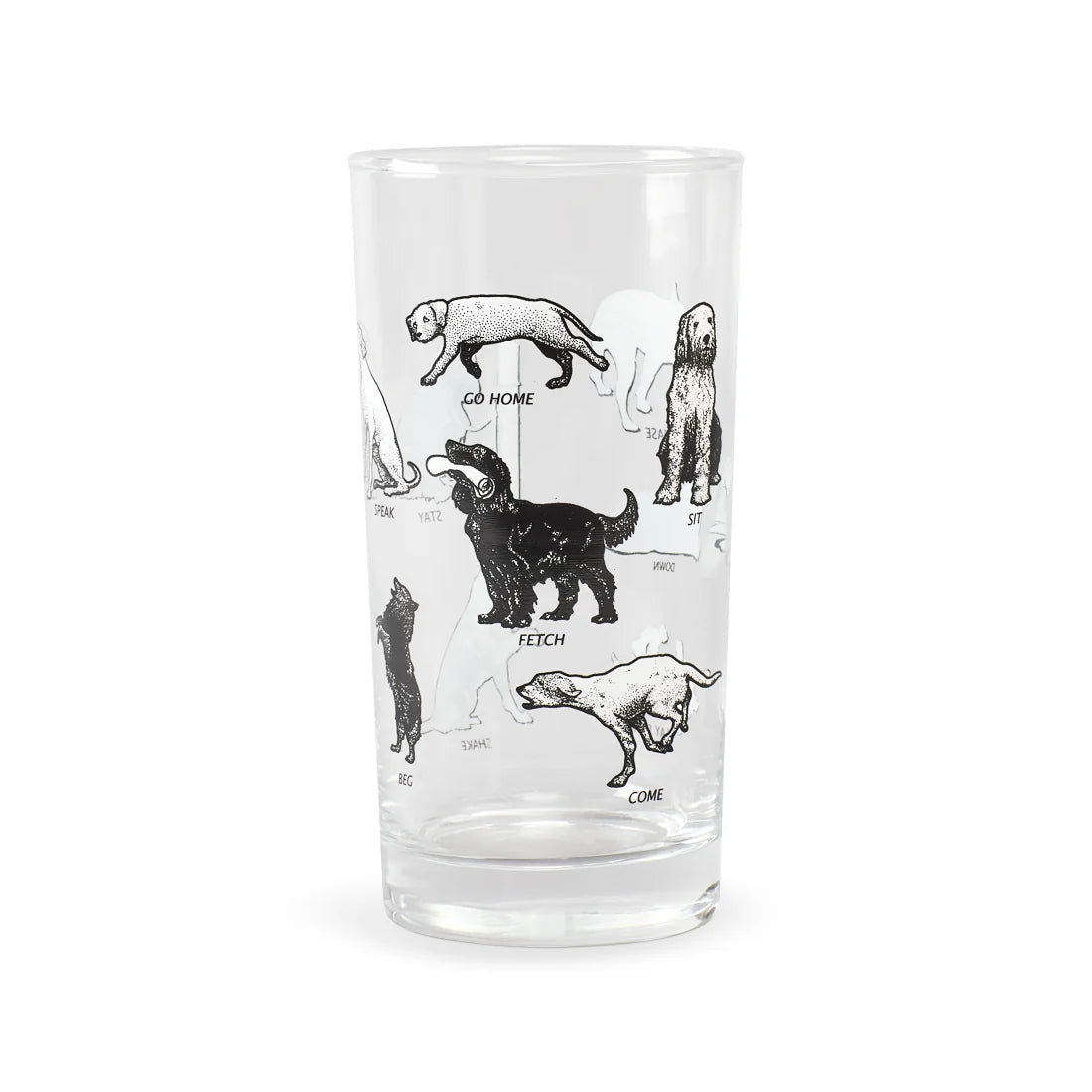 DOG TRICKS - HIGHBALL GLASS (12OZ)