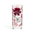 PINK GARDEN HIGHBALL GLASS (12.3OZ)