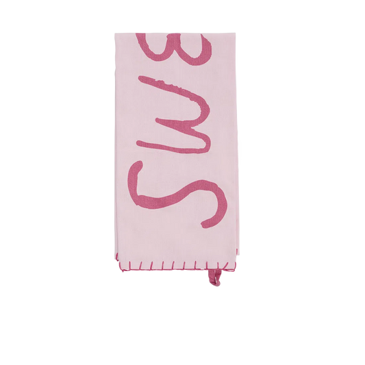 Sweet Tea Towel kitchen textile, with eye-catching graphics or color designed to feel useful as well as expressive; adds useful absorbency and personality for drying hands, handling light kitchen cleanup, or display. Primary product view highlights the overall design and proportions.