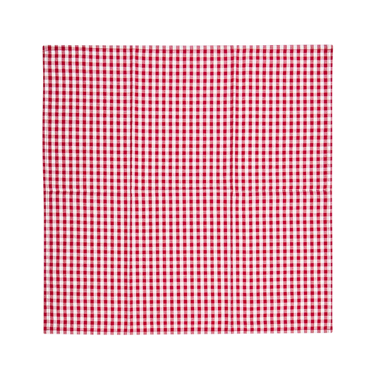 4pk Gingham Napkins - Red table linen, with eye-catching graphics or color designed to feel useful as well as expressive; brings color and pattern to place settings while remaining practical for everyday meals and entertaining.
