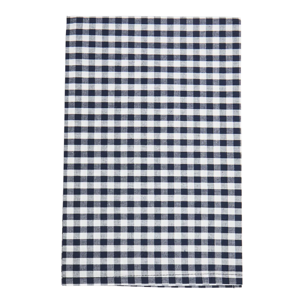 4pk Gingham Napkins - Navy table linen, with eye-catching graphics or color designed to feel useful as well as expressive; brings color and pattern to place settings while remaining practical for everyday meals and entertaining. Primary product view highlights the overall design and proportions.