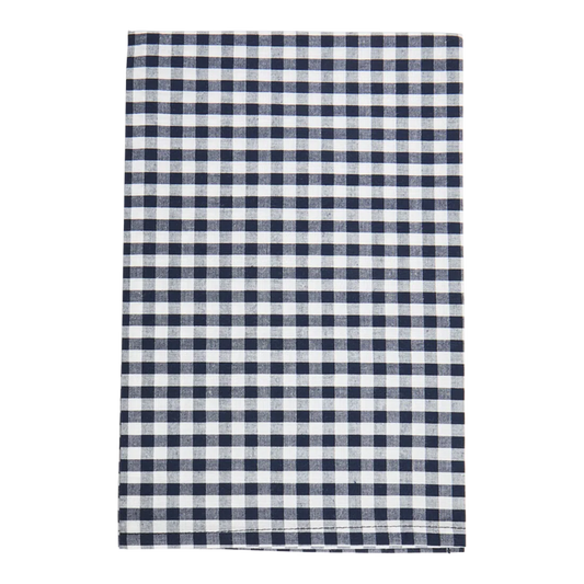 4pk Gingham Napkins - Navy table linen, with eye-catching graphics or color designed to feel useful as well as expressive; brings color and pattern to place settings while remaining practical for everyday meals and entertaining. Primary product view highlights the overall design and proportions.