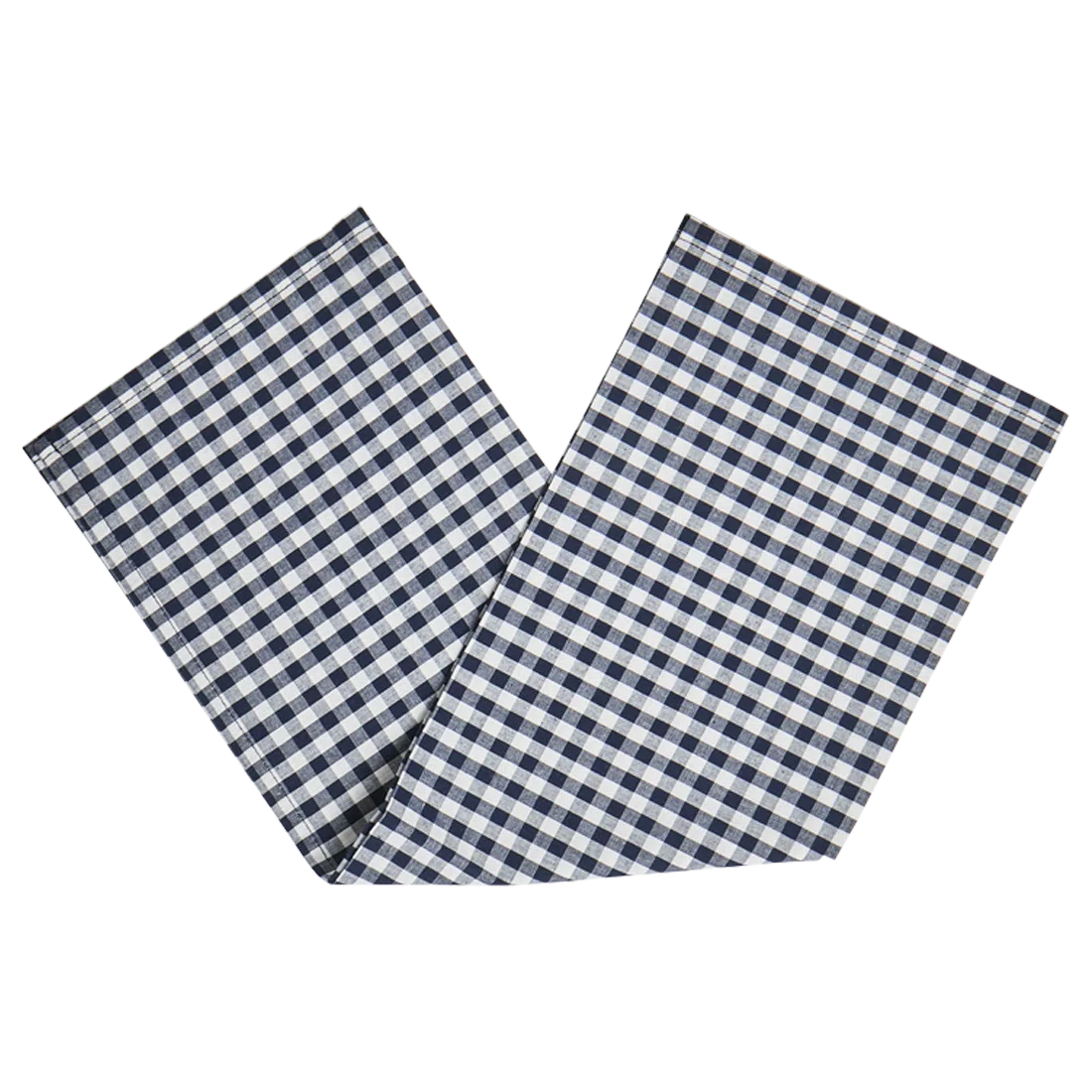 4pk Gingham Napkins - Navy table linen, with eye-catching graphics or color designed to feel useful as well as expressive; brings color and pattern to place settings while remaining practical for everyday meals and entertaining. Additional view helps show the profile, scale, and decorative details.