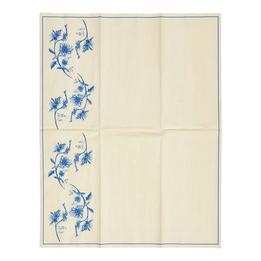 Guest Napkin - Wild Flower table linen, with eye-catching graphics or color designed to feel useful as well as expressive; brings color and pattern to place settings while remaining practical for everyday meals and entertaining.