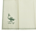 Guest Napkins - Fuck Off table linen, with eye-catching graphics or color designed to feel useful as well as expressive; brings color and pattern to place settings while remaining practical for everyday meals and entertaining. Additional view helps show the profile, scale, and decorative details.
