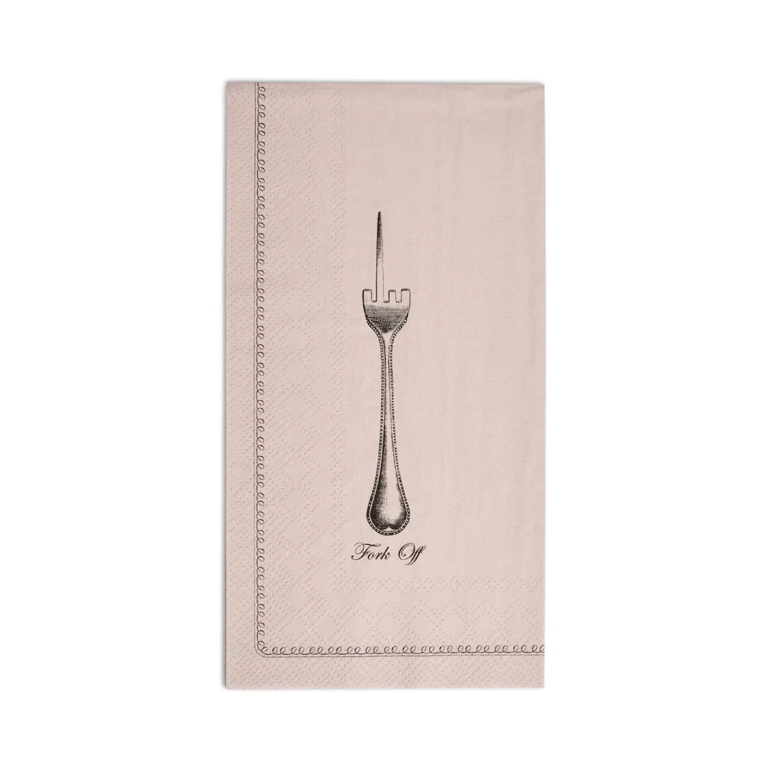 GUEST NAPKIN - FORK OFF (16)