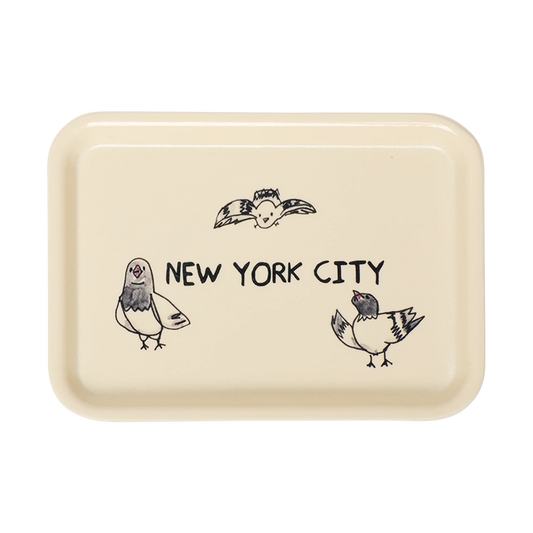 Camtray - Pigeon Tray serving and catchall piece, with a clean, polished finish and distinctive shape or artwork; useful for snacks and small bites, or for organizing jewelry, keys, and countertop essentials. Primary product view highlights the overall design and proportions.