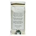 Coffee bag with text and a graphic of a coffee cup on a white background