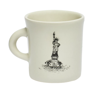 NYC TOILE - LIBERTY DOG MUG (8.75OZ)