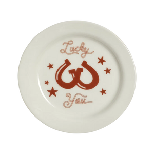 LUCKY YOU PLATE (4.25