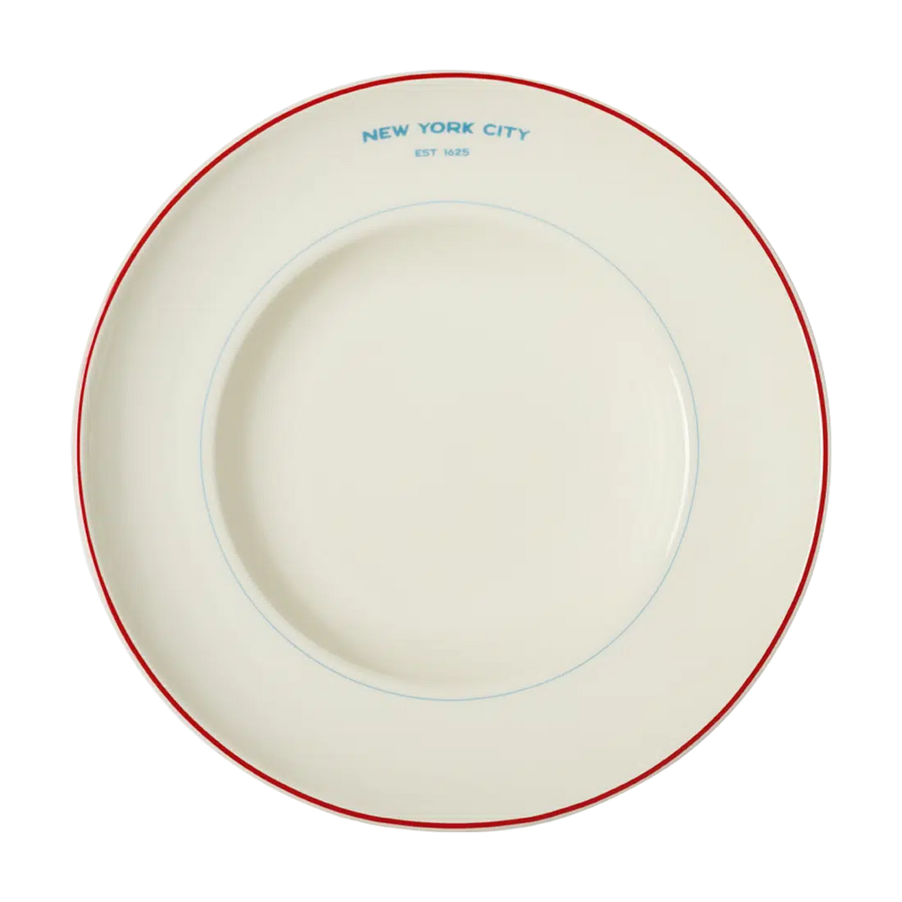 EST NYC - 1625 Pasta Bowl versatile tableware, with a clean, polished finish and distinctive shape or artwork; useful for cereal, soup, snacks, sides, desserts, or everyday prep and serving. Primary product view highlights the overall design and proportions.