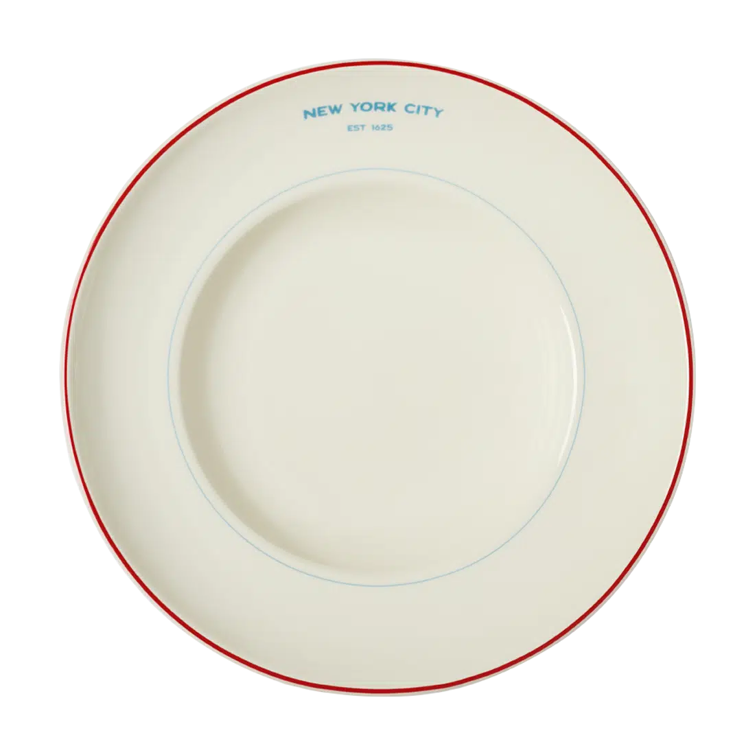 EST NYC - 1625 Pasta Bowl versatile tableware, with a clean, polished finish and distinctive shape or artwork; useful for cereal, soup, snacks, sides, desserts, or everyday prep and serving. Primary product view highlights the overall design and proportions.