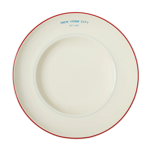 EST NYC - 1625 Pasta Bowl versatile tableware, with a clean, polished finish and distinctive shape or artwork; useful for cereal, soup, snacks, sides, desserts, or everyday prep and serving. Primary product view highlights the overall design and proportions.