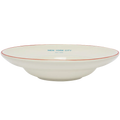 EST NYC - 1625 Pasta Bowl versatile tableware, with a clean, polished finish and distinctive shape or artwork; useful for cereal, soup, snacks, sides, desserts, or everyday prep and serving. Additional view helps show the profile, scale, and decorative details.
