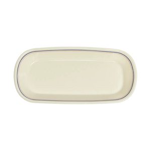 HL RED/BLUEBAND - CELERY DISH (10