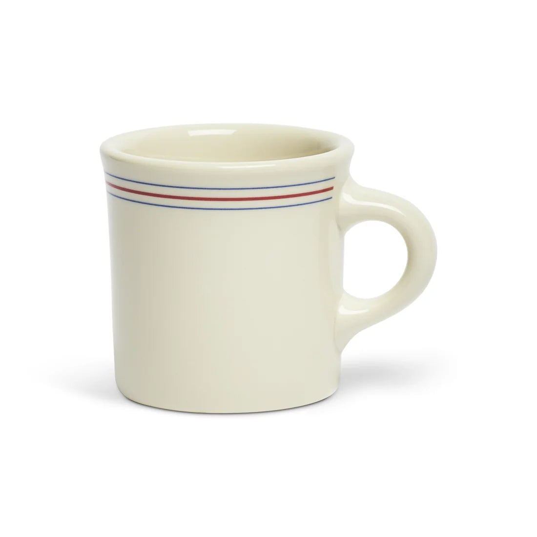 HL RED/BLUEBAND - DINER MUG (8.75OZ)