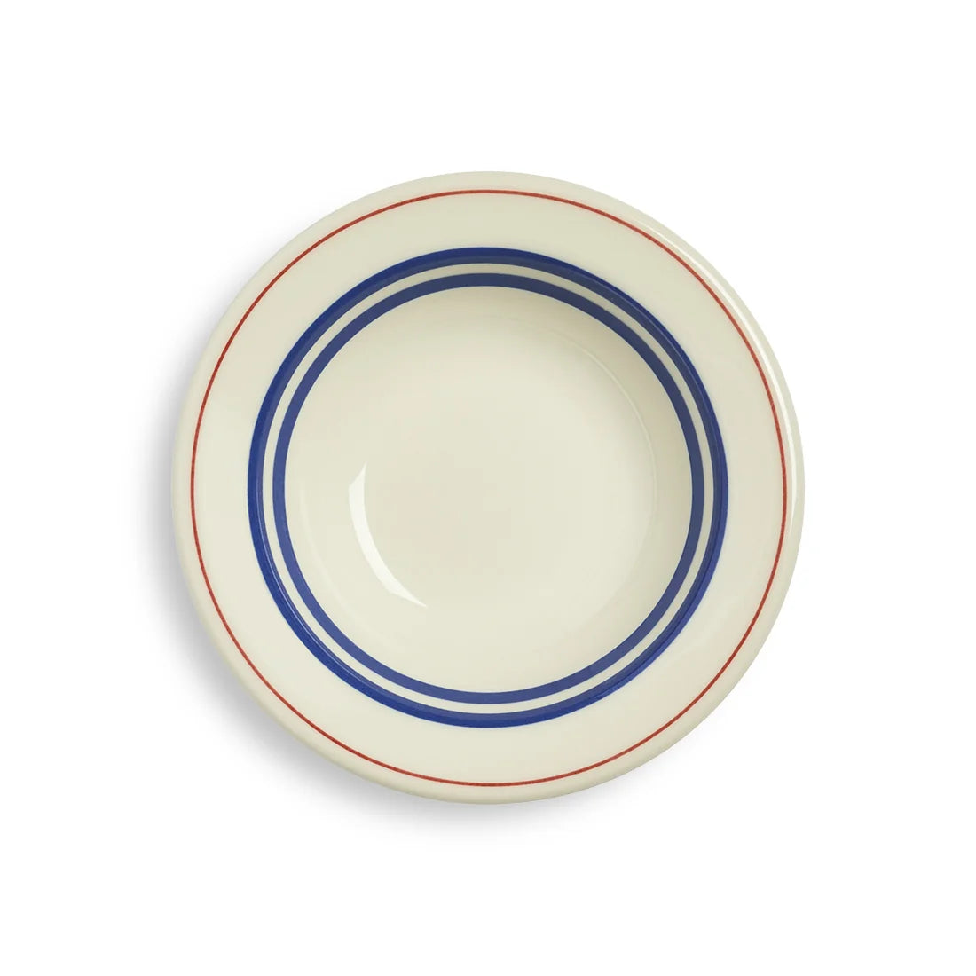 HL RED/BLUEBAND - FRUIT BOWL (4OZ)