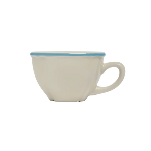 SKYBLUE SCALLOP - TEA CUP (7.25OZ)