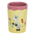 Fishs Eddyxsusan Alexandra Donnie the Donkey Cup ceramic drinkware, with a clean, polished finish and distinctive shape or artwork; a comfortable everyday choice for coffee, tea, cocoa, or desk-side sipping. Alternate product view shows more of the shape, finish, and design details.