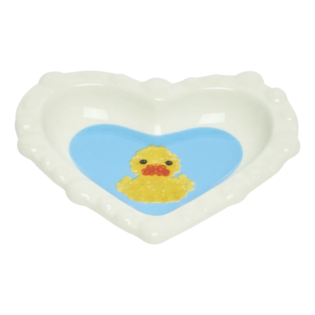 Fishs Eddyxsusan Alexandra Duckie Dish serving and catchall piece, with a clean, polished finish and distinctive shape or artwork; useful for snacks and small bites, or for organizing jewelry, keys, and countertop essentials.