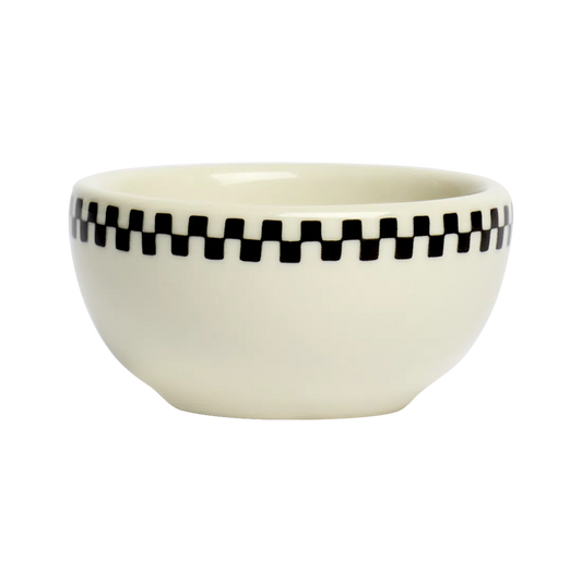 Logo Frame Check - Nut Bowl versatile tableware, with a clean, polished finish and distinctive shape or artwork; useful for cereal, soup, snacks, sides, desserts, or everyday prep and serving. Primary product view highlights the overall design and proportions.