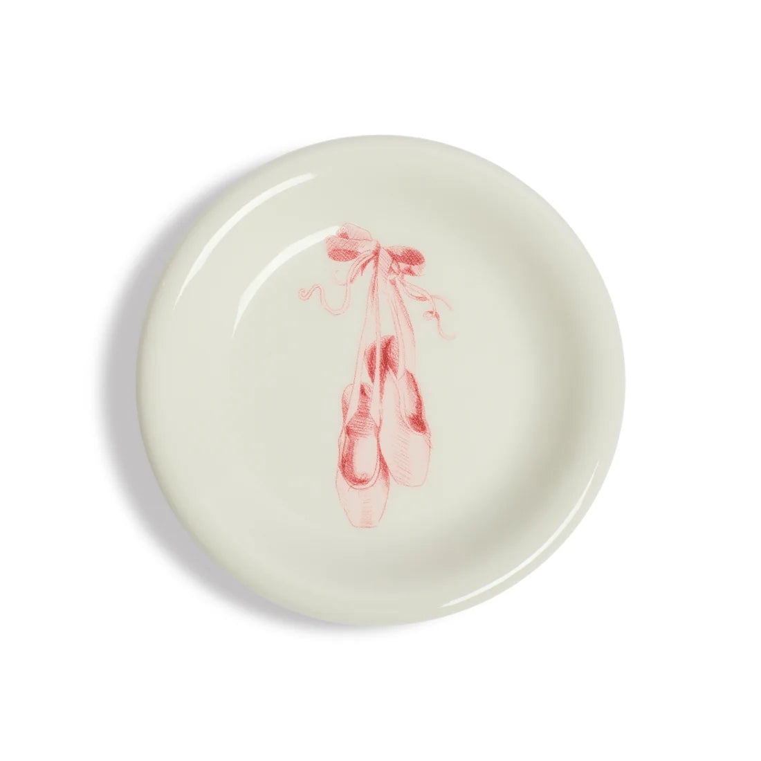 BALLET SLIPPERS MINI PLATE (3.5")