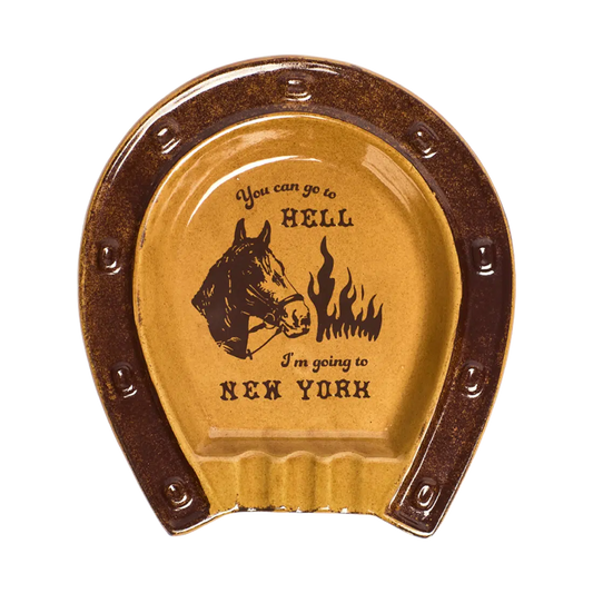Go to Hell Ashtray serving and catchall piece, with a clean, polished finish and distinctive shape or artwork; useful for snacks and small bites, or for organizing jewelry, keys, and countertop essentials. Primary product view highlights the overall design and proportions.