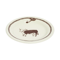 Bull Lasso Plate tableware, with a clean, polished finish and distinctive shape or artwork; a useful size for meals, appetizers, desserts, snacks, or layered place settings. Alternate product view shows more of the shape, finish, and design details.
