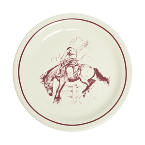 BUCKING BRONCO PLATE (9.25