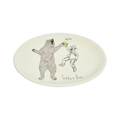 Teddy Roosevelt - Teddy & Bear Plate tableware, with a clean, polished finish and distinctive shape or artwork; a useful size for meals, appetizers, desserts, snacks, or layered place settings. Alternate product view shows more of the shape, finish, and design details.