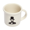 Honest Abe Mug ceramic drinkware, with a clean, polished finish and distinctive shape or artwork; a comfortable everyday choice for coffee, tea, cocoa, or desk-side sipping. Additional view helps show the profile, scale, and decorative details.