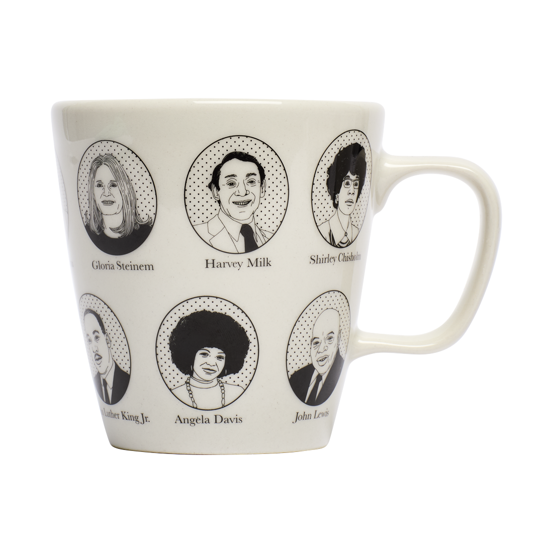 Activist Mug ceramic drinkware, with a clean, polished finish and distinctive shape or artwork; a comfortable everyday choice for coffee, tea, cocoa, or desk-side sipping. Primary product view highlights the overall design and proportions.