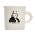 Its Electric Mug ceramic drinkware, with a clean, polished finish and distinctive shape or artwork; a comfortable everyday choice for coffee, tea, cocoa, or desk-side sipping. Primary product view highlights the overall design and proportions.