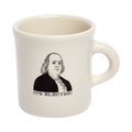 Its Electric Mug ceramic drinkware, with a clean, polished finish and distinctive shape or artwork; a comfortable everyday choice for coffee, tea, cocoa, or desk-side sipping. Alternate product view shows more of the shape, finish, and design details.