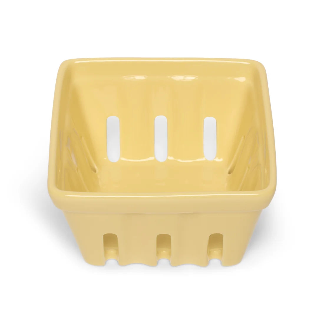 FARMERS MARKET - BERRY BASKET - YELLOW (5.6")