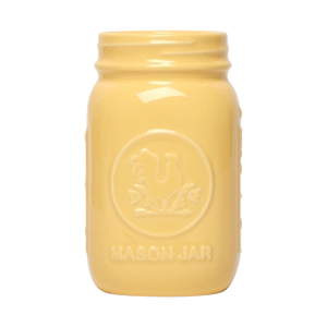 FARMERS MARKET - MASON JAR - YELLOW (15.6OZ)