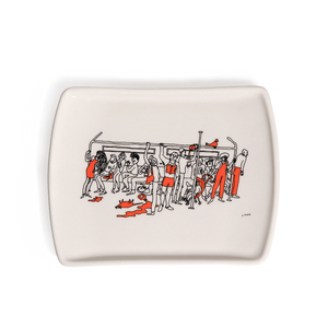LIANA FINCK - SUBWAY RIDE TRAY (8