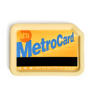 METROCARD TRAY - YELLOW (5.31